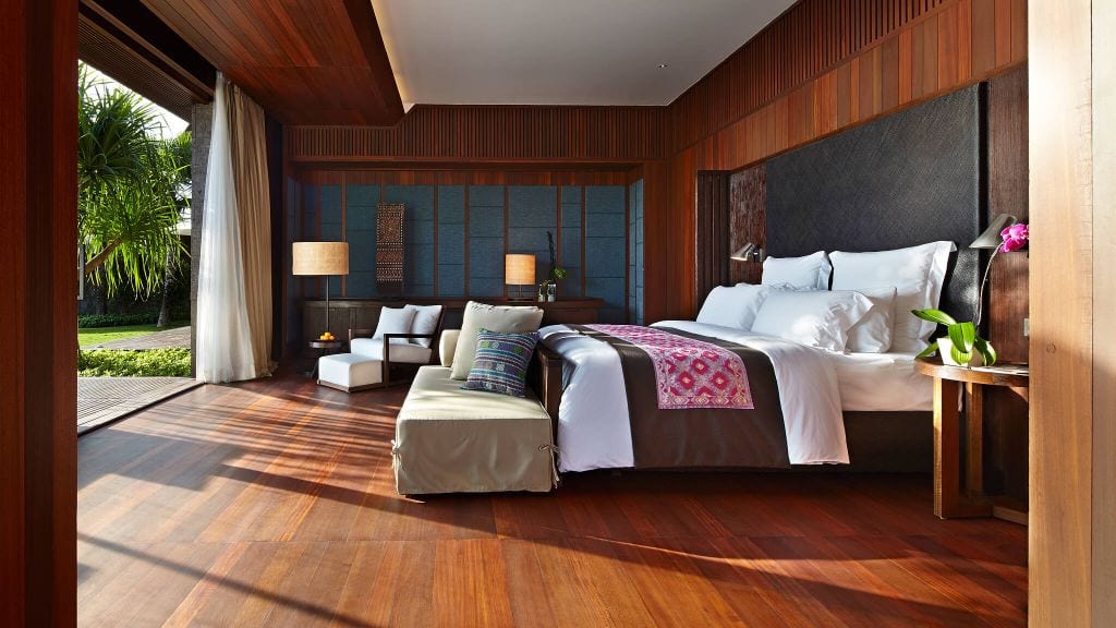 open-air living private luxury suite Bulgari resort Bali