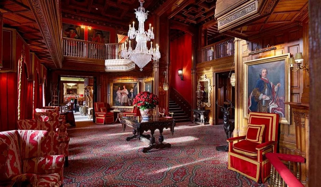 he quintessential luxury castle hotel