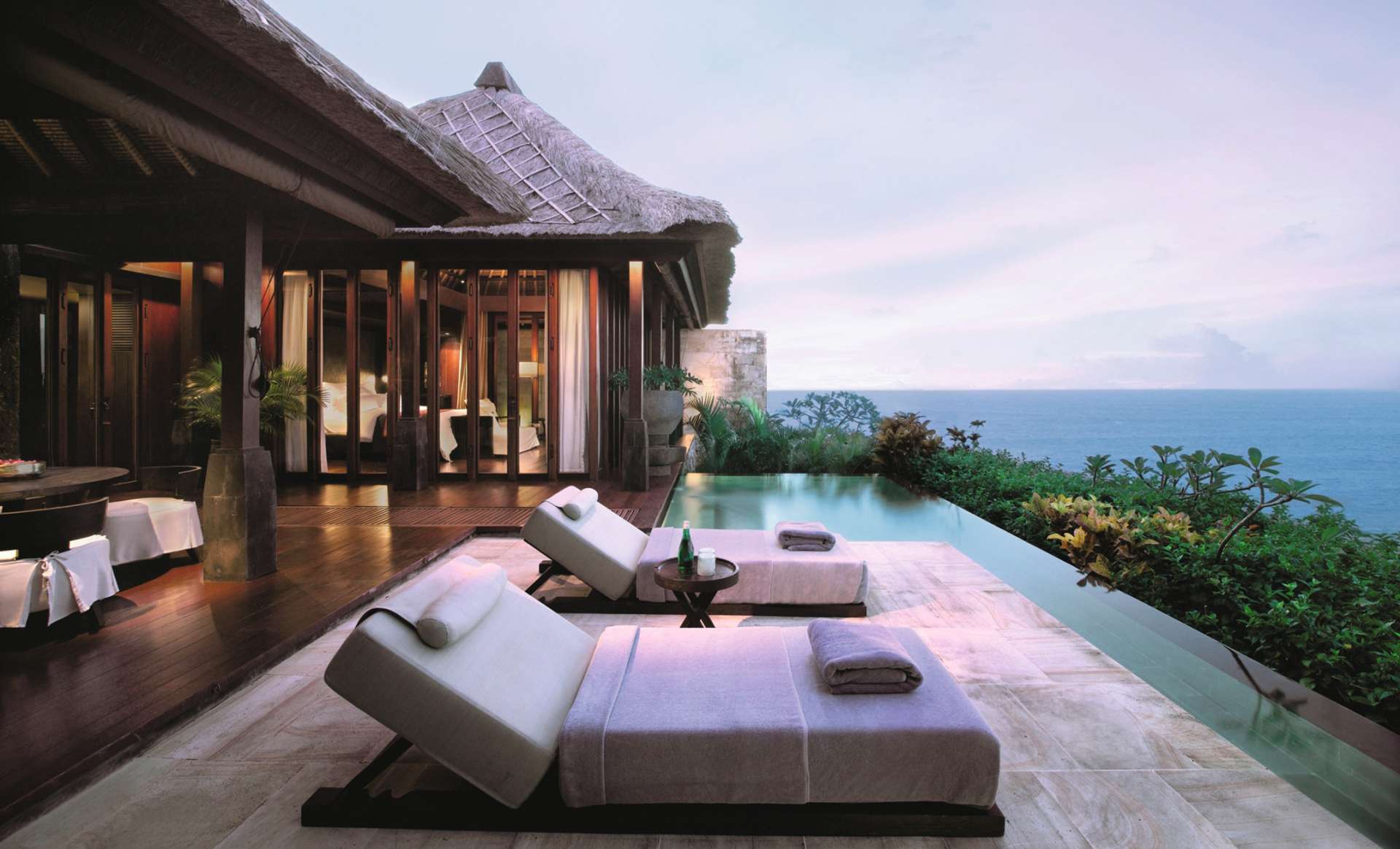 one bedroom villa with private pool overlooking the ocean Bulgari Resort Bali