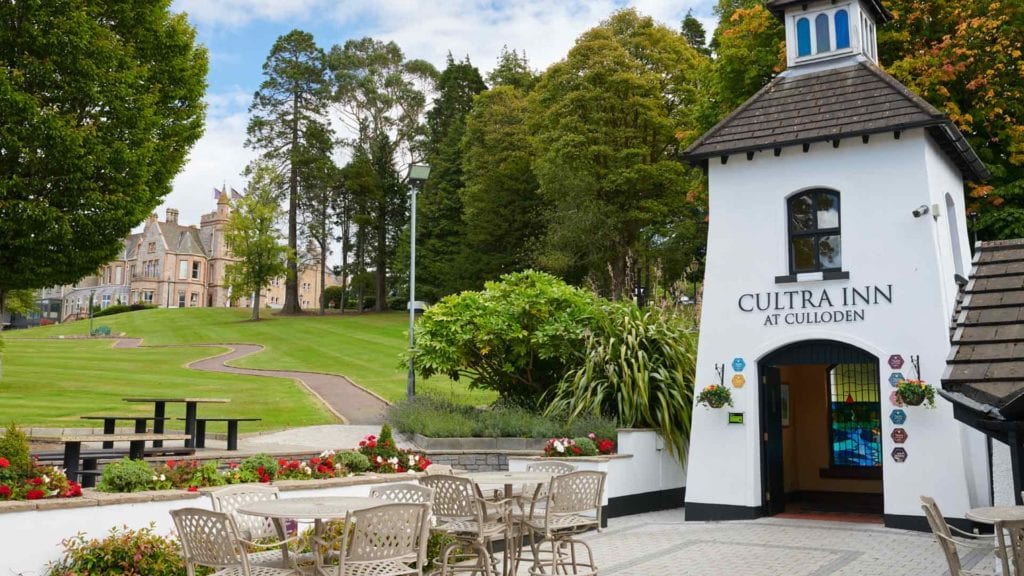 cultra inn at culloden estate in belfast ireland front view