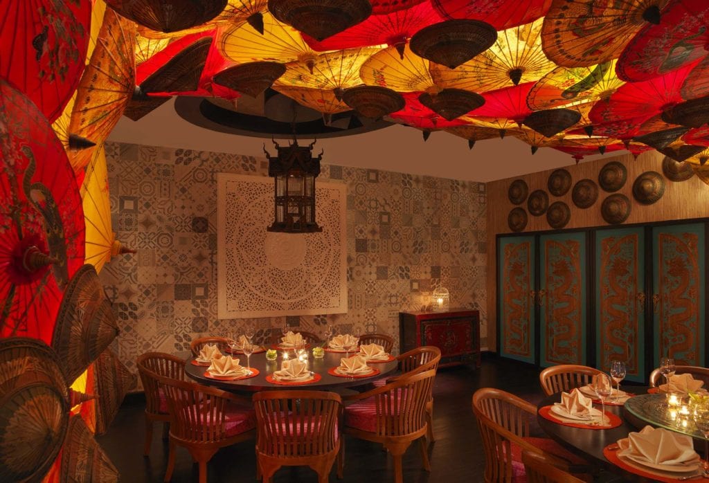 Mekong restaurant at Anantara The Palm Dubai review by Beau Monde Luxury Travel Magazine