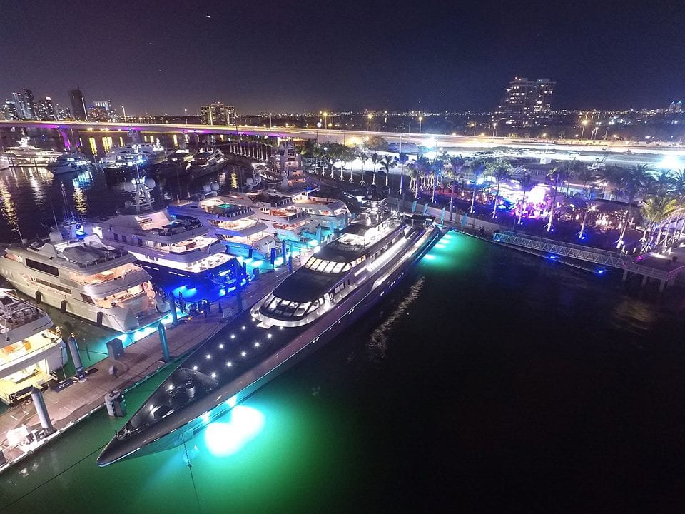 Miami yacht America's Riviera Scotty Mesz