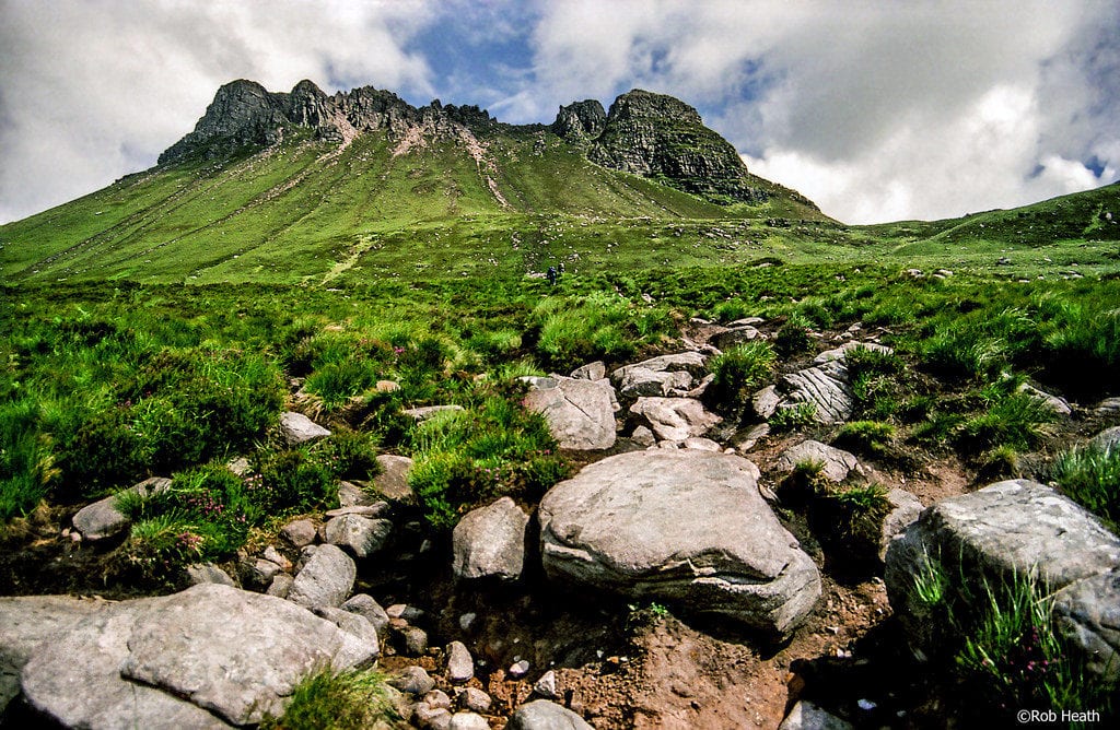 scottish highlands mountain in northern scotland