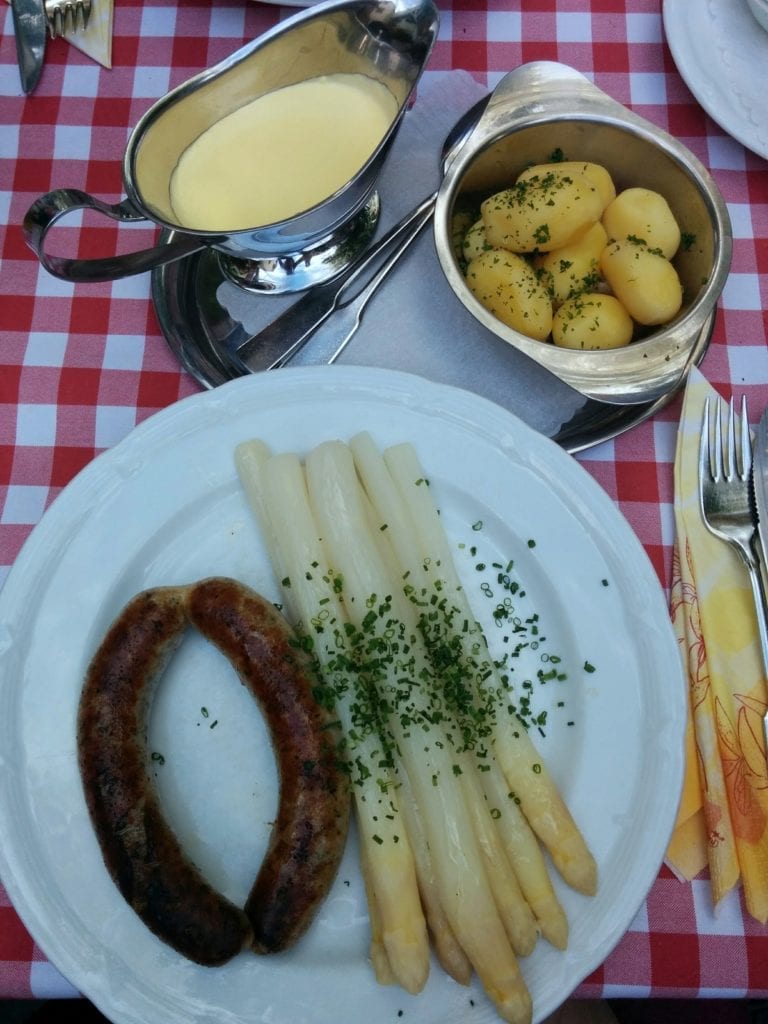 asparagus from Restaurant Hotel Schranne in Germany