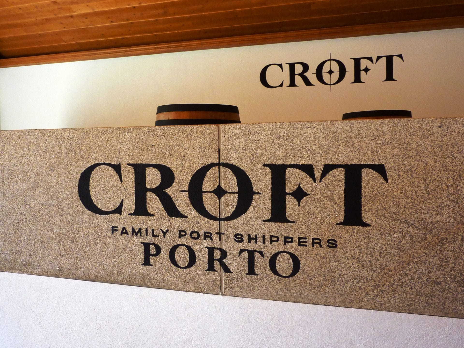 croft family port shippers' sign