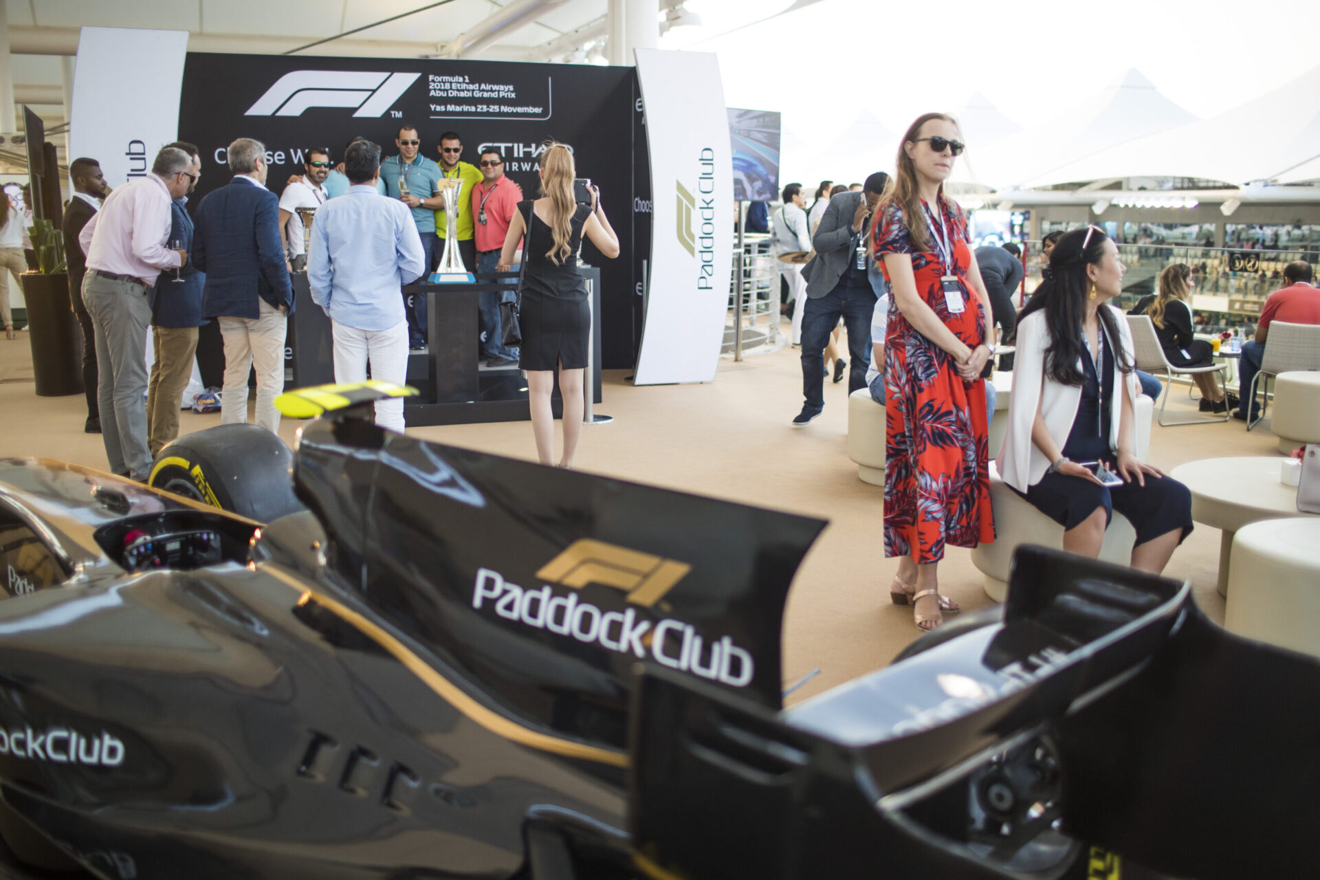 Exclusive guest activities at the Abu Dhabi Grand Prix
