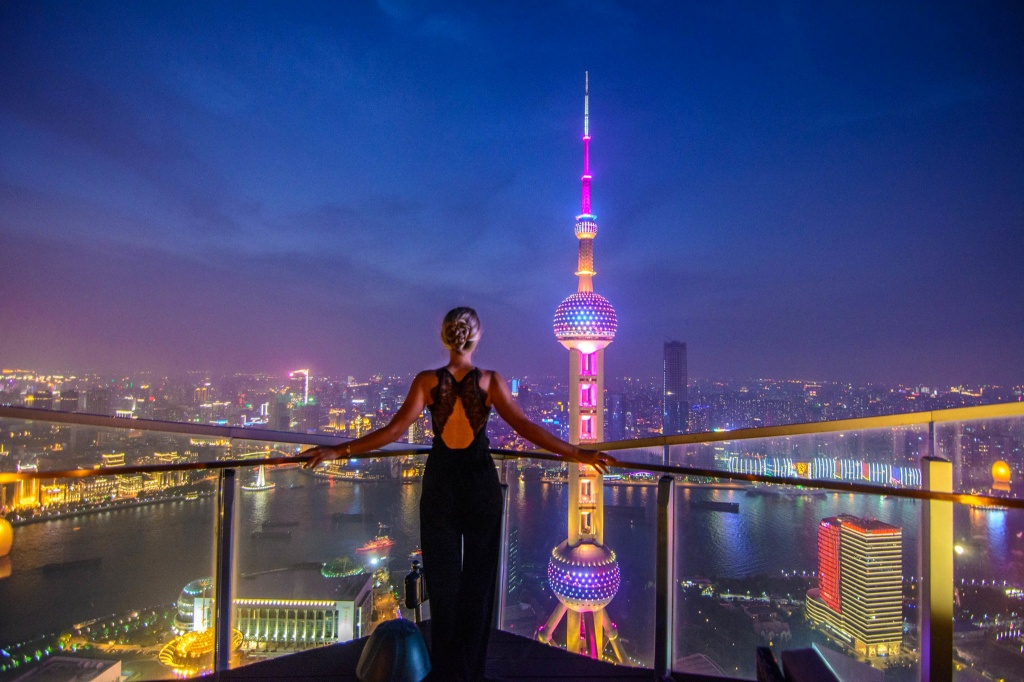 An incredible view, an incredible location for the Decanter Fine Wine Encounter in Shanghai
