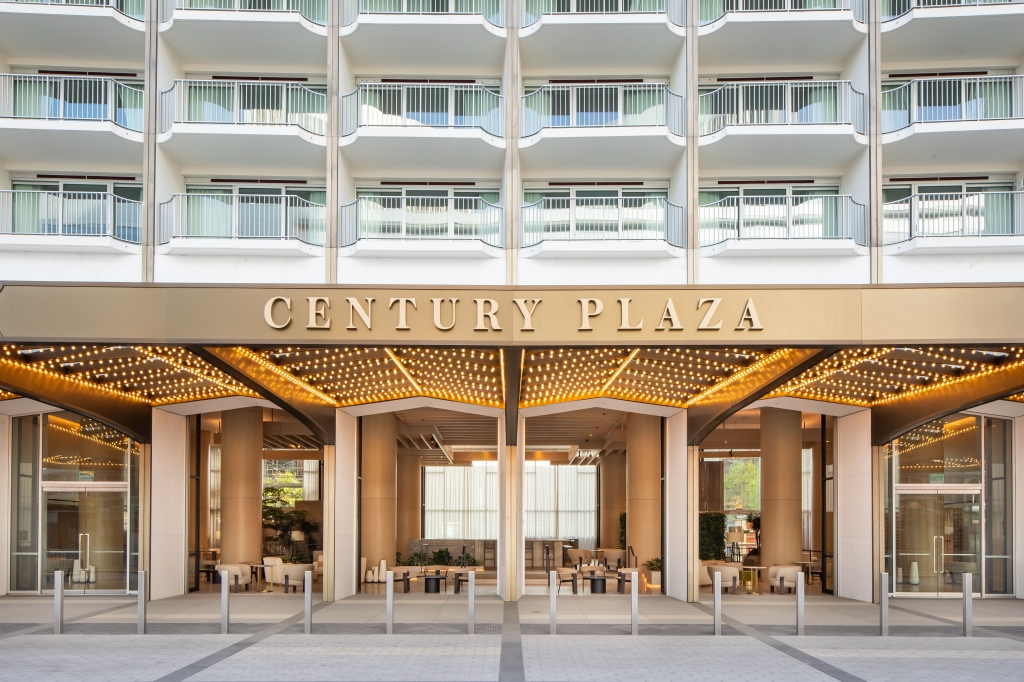 The newly renovated Fairmont Century Plaza in Los Angeles