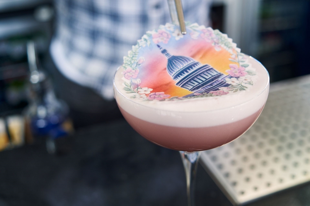 Signature cocktails at Madison Rooftop London
