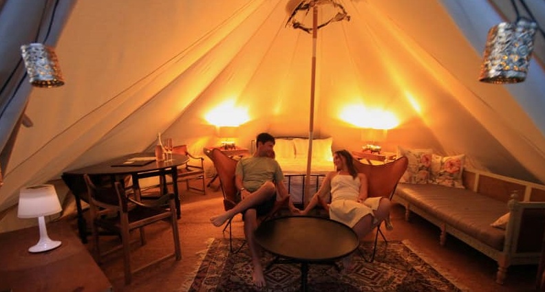 Glamping at Marabou where it is Out of Africa and Into Leicestershire