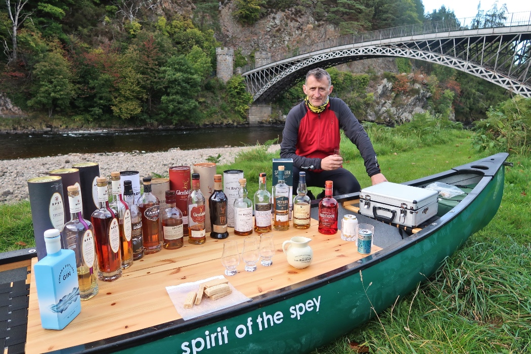 Enjoy the water of life along the waters of the Spey