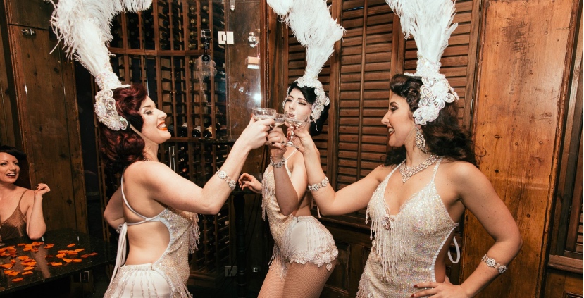 Swing back in time to the Golden Age: Ginhouse Burlesque at King’s Head Member’s Club