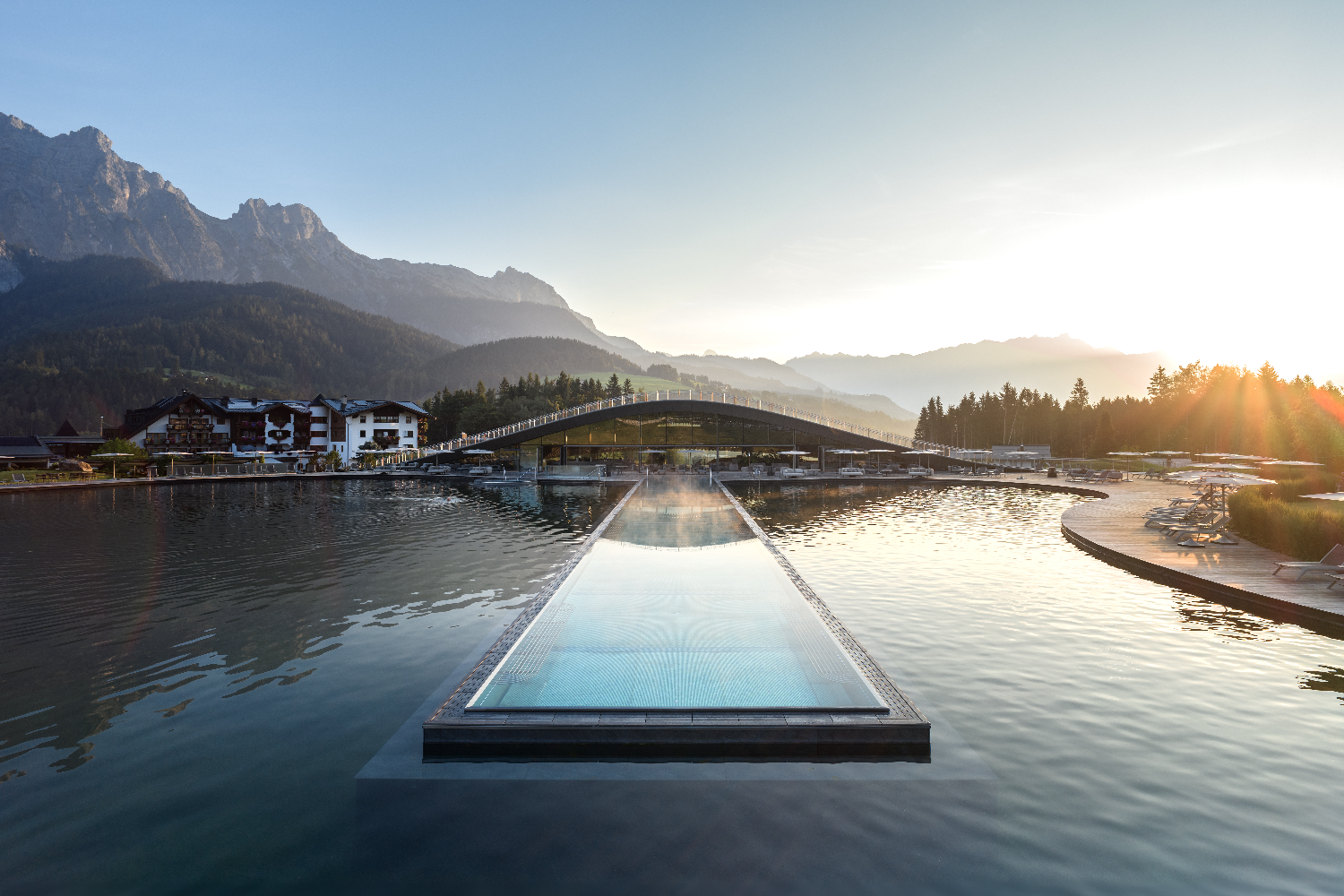 Hotel Krallerhof - pool views