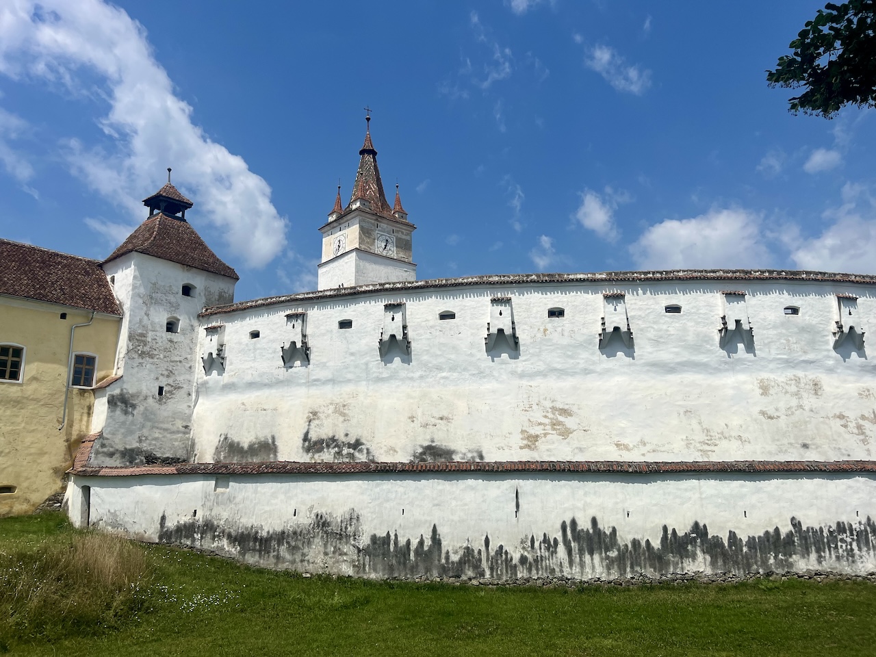 Outside view of Fortified Church