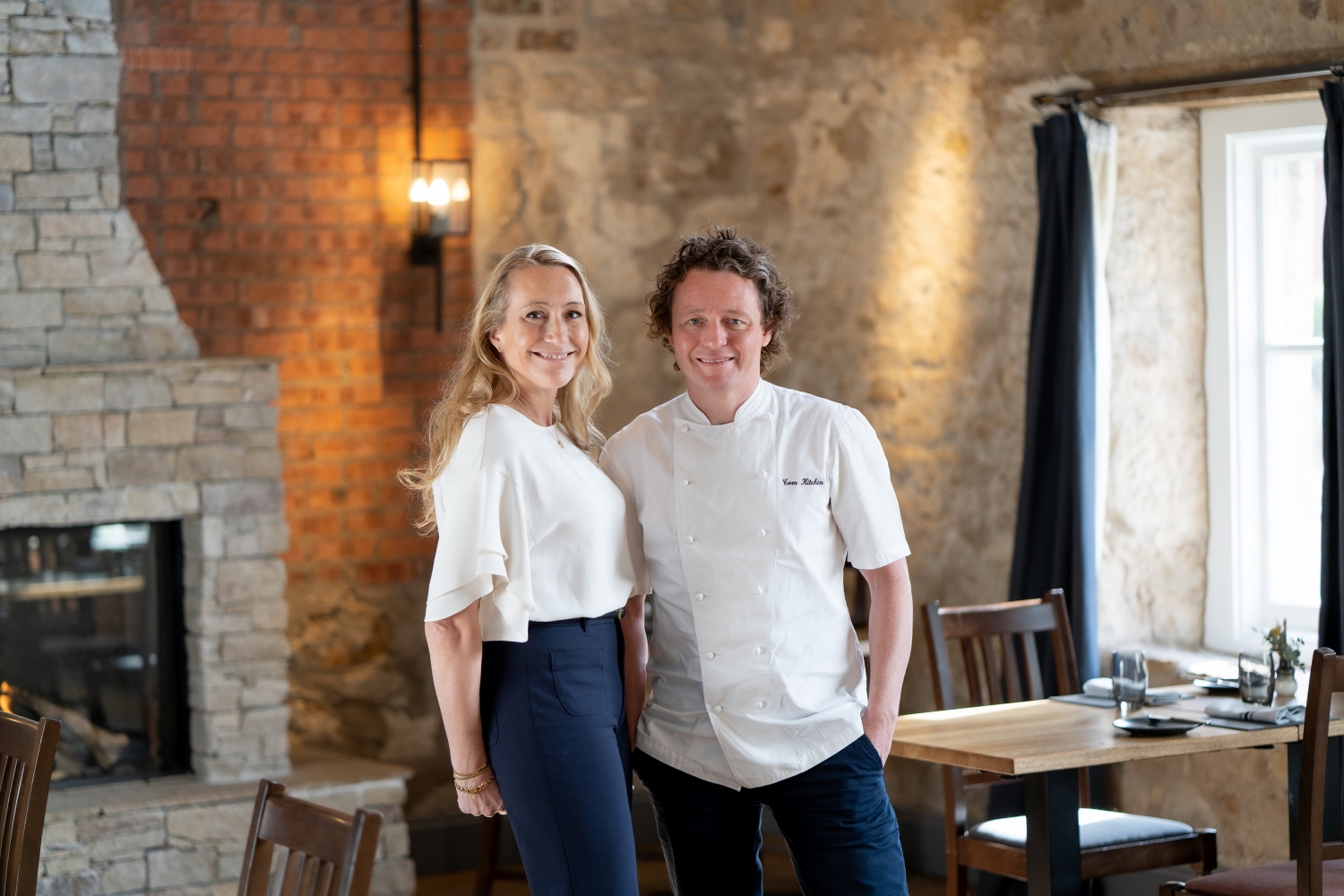 tom kitchin michelin star chef michaela kitchin bonnie badger scotland