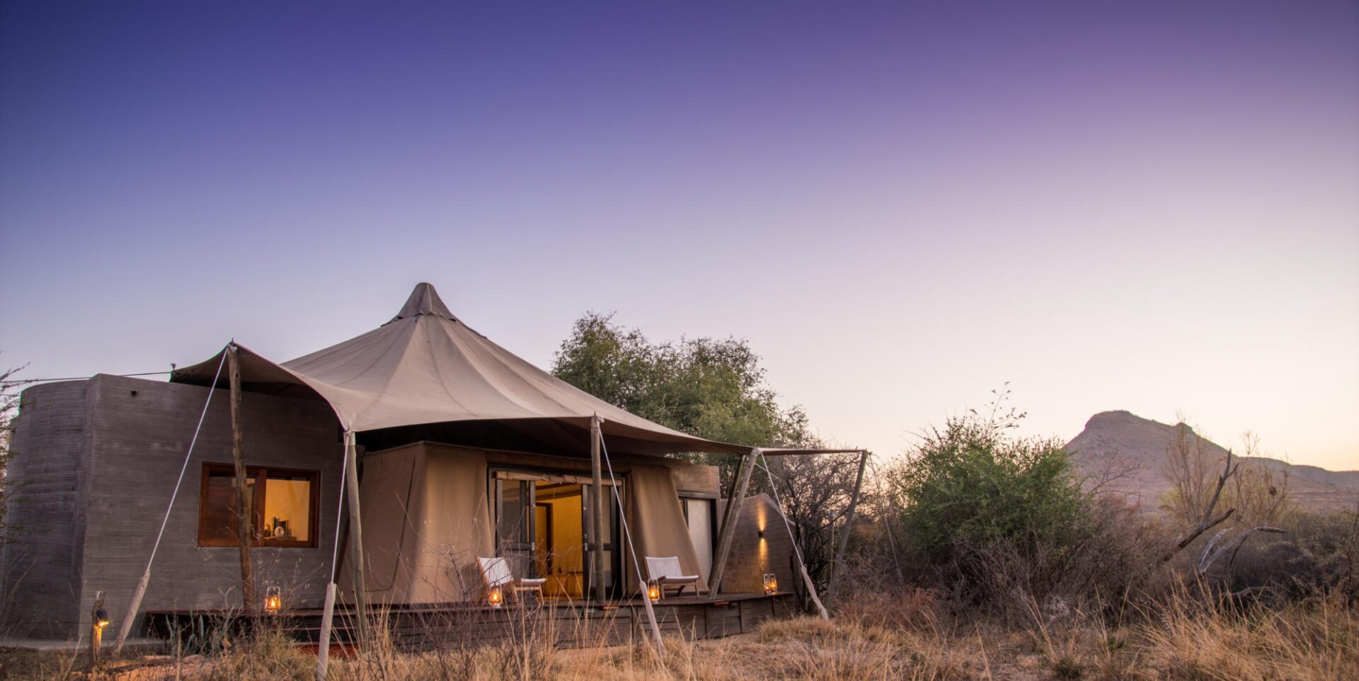 tent option for family-friendly safaris